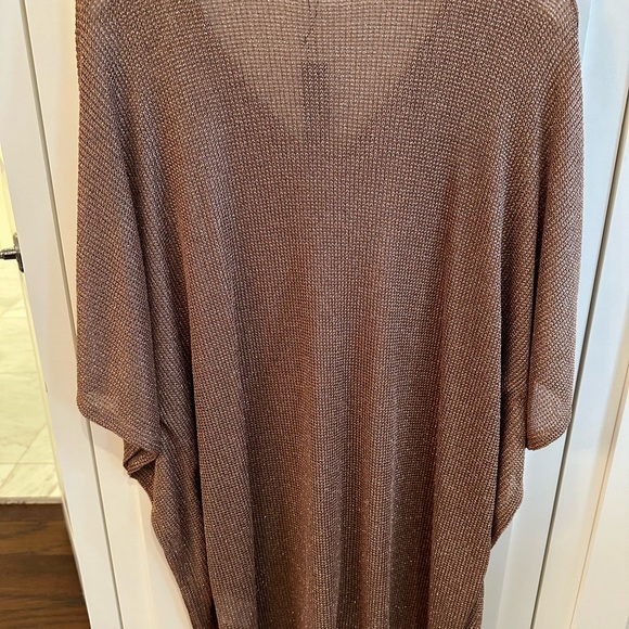 BCBG METALLIC SWIM COVER UP NWT - Picture 2 of 4